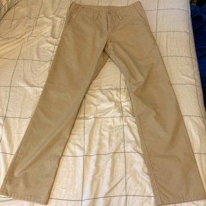 Cream Carhartt WIP Club Pant, Size 28x34